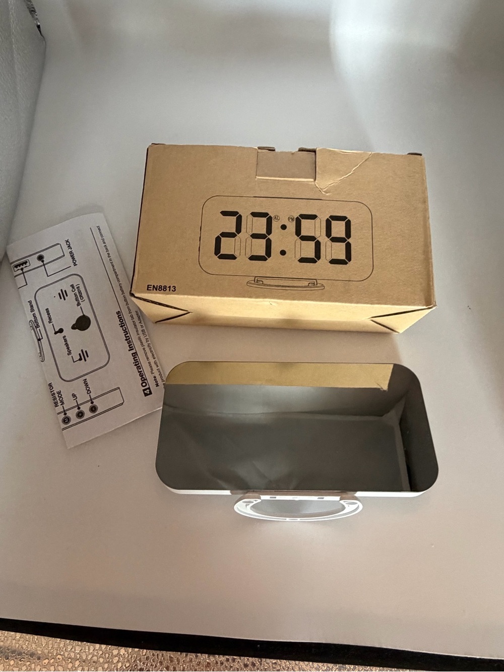 Digital alarm clock